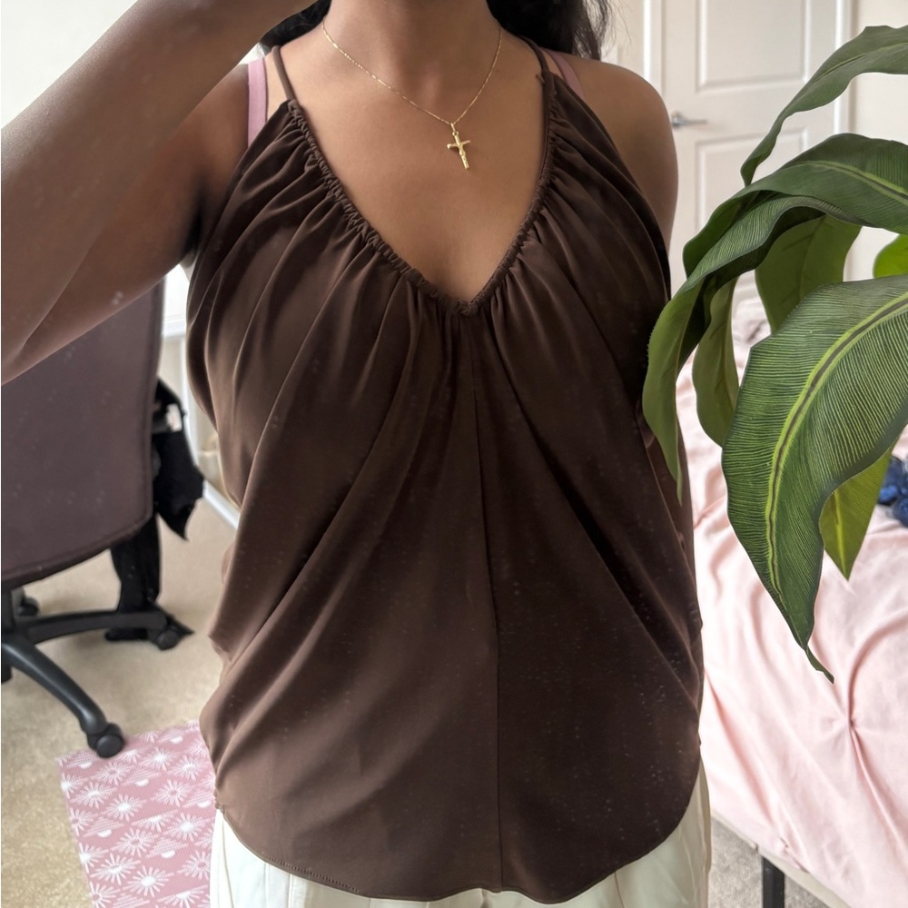 Zara Brown Tank Top